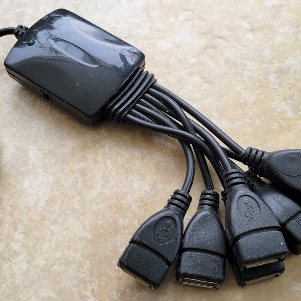 USB 7-Port Extender for PC and Notebook - Picture 2 of 3